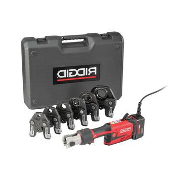 管道和排水管清洁| Ridgid 67193 RP 351有绳压力机工具包，1/2 in. - 2 in. ProPress下巴